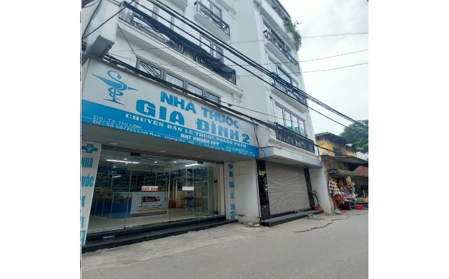 BÁN GẤP NHÀ LĨNH NAM, MẶT NGÕ THÔNG Ô TÔ - DT 44M 5 TẦNG. KINH DOANH. Chỉ 6.12 tỷ